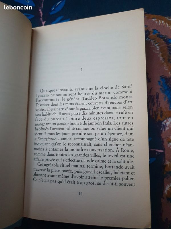 Livre l'affaire Raphaël de Iain Pears Édition 10/18 (roman) (image 3)