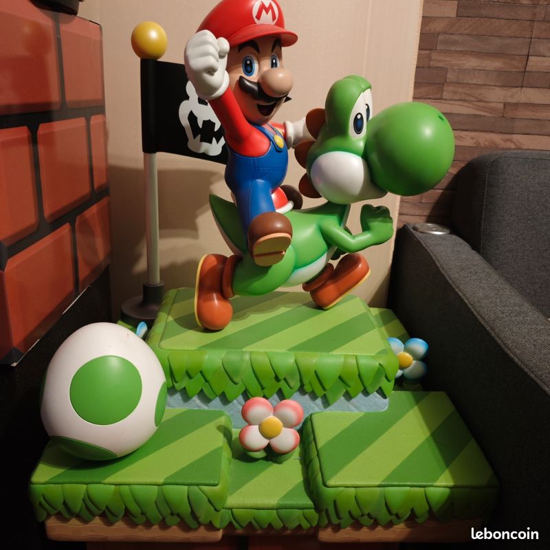 Super Mario World - Mario Et Yoshi | Rappy Cave