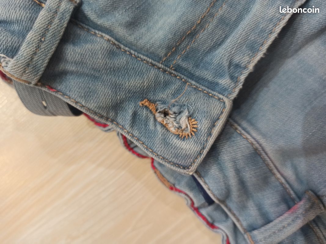 Pantalon bleu ciel 10 ans - Okaïdi (image 3)