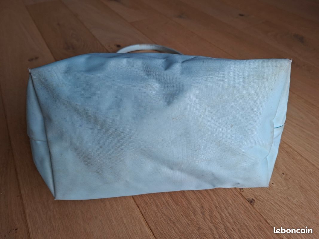 Sac cabas pliable Longchamp Bleu (image 4)