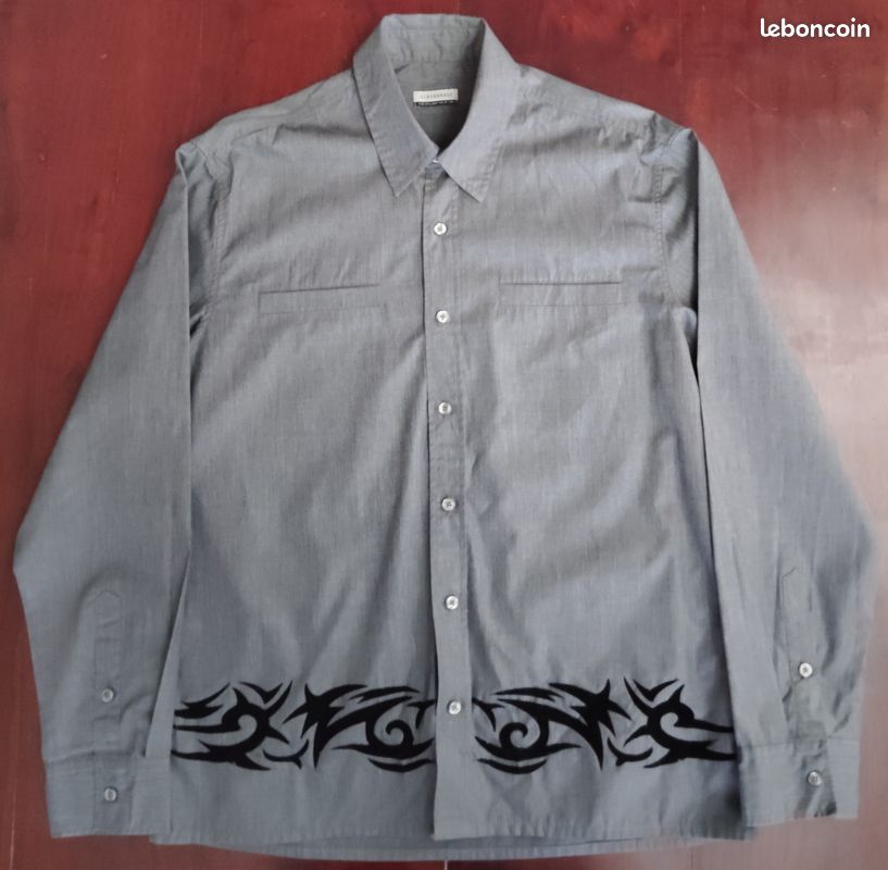 Lot De 7 Chemises Homme Hadleigh's - Coton Italie - Rayées - Taille M - Occasion Parfait état