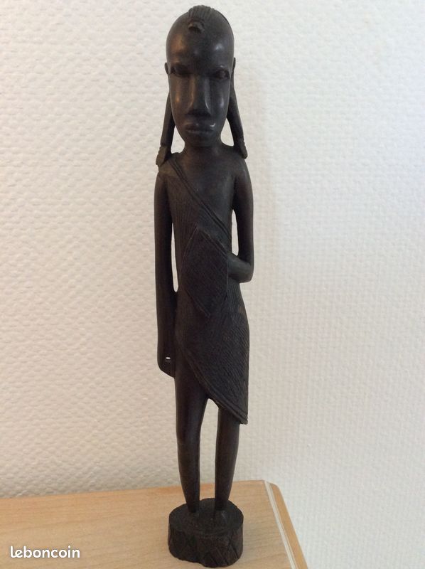 Très belles Sculptures anciennes de couple Africain (image 4)