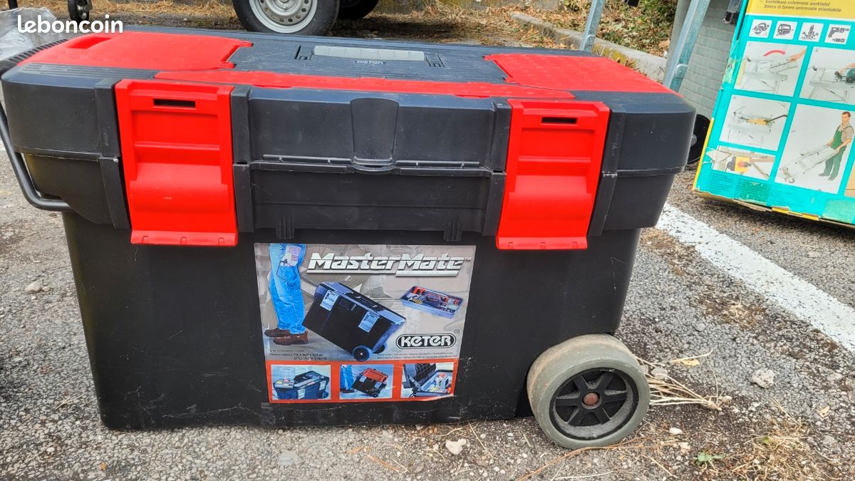 Caisse a outils sur roulettes Keter mastermate (image 1)