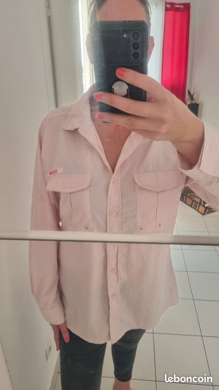 Robe boutonnée rose pour cocktail | Cario Mode