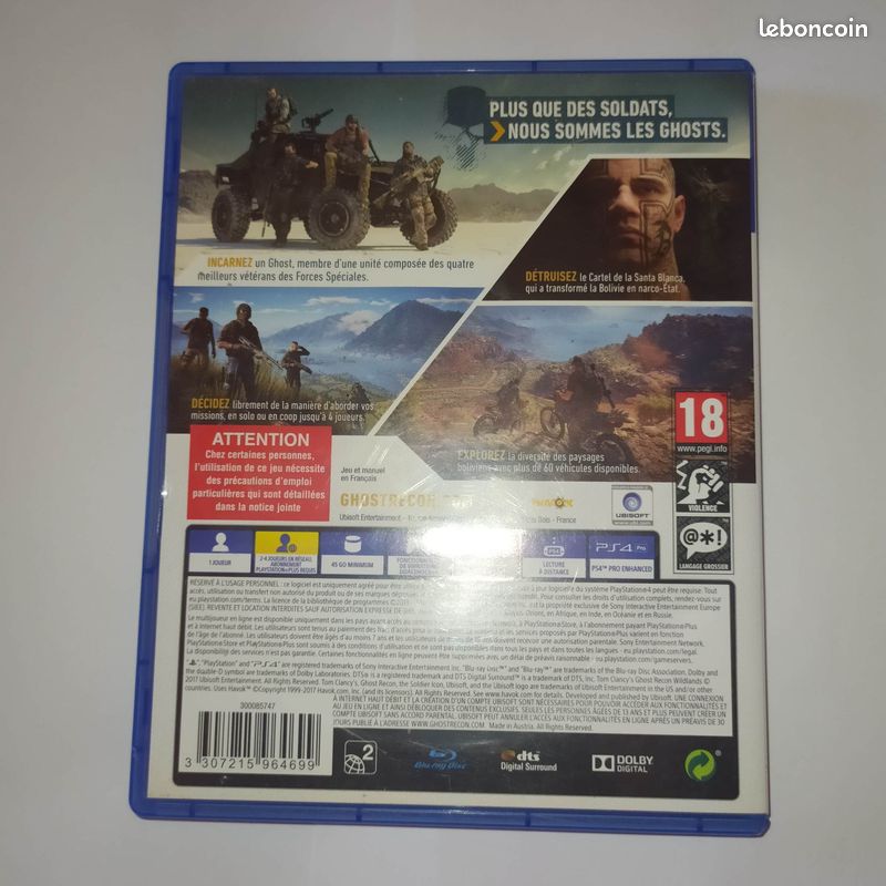 GHOST RECON BREAKPOINT - PlayStation 4 PS4 EUR 9,90 - FR