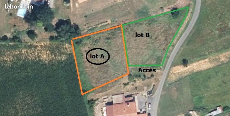 Terrain 1377 m² GUICHE