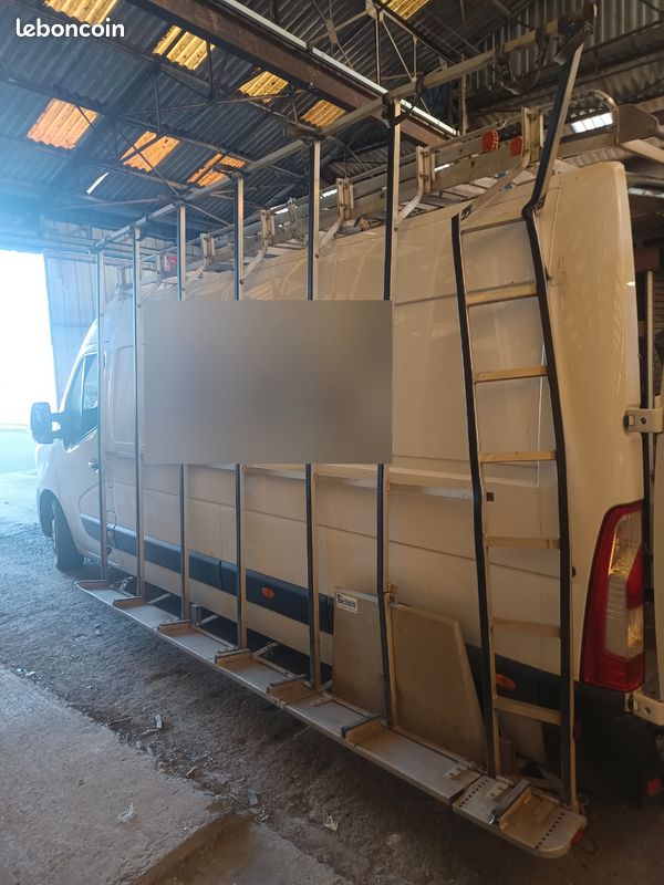 Galerie alu + porte-verre Renault Master 3 L3H2 (image 2)
