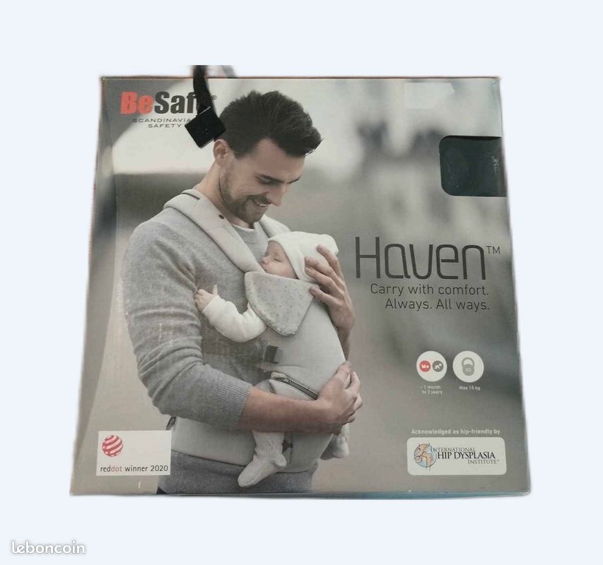 Porte bébé besafe - haven (image 1)