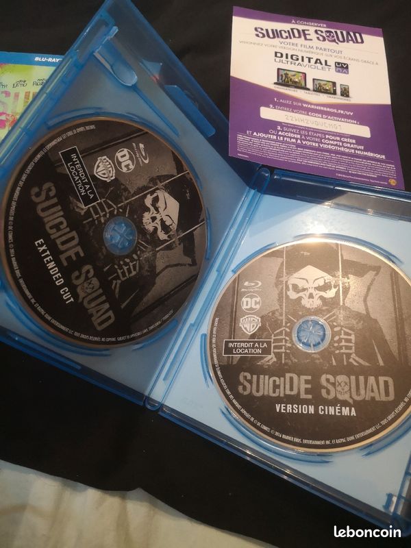 Blu Ray Suicide Squad Coffret Collector (image 2)