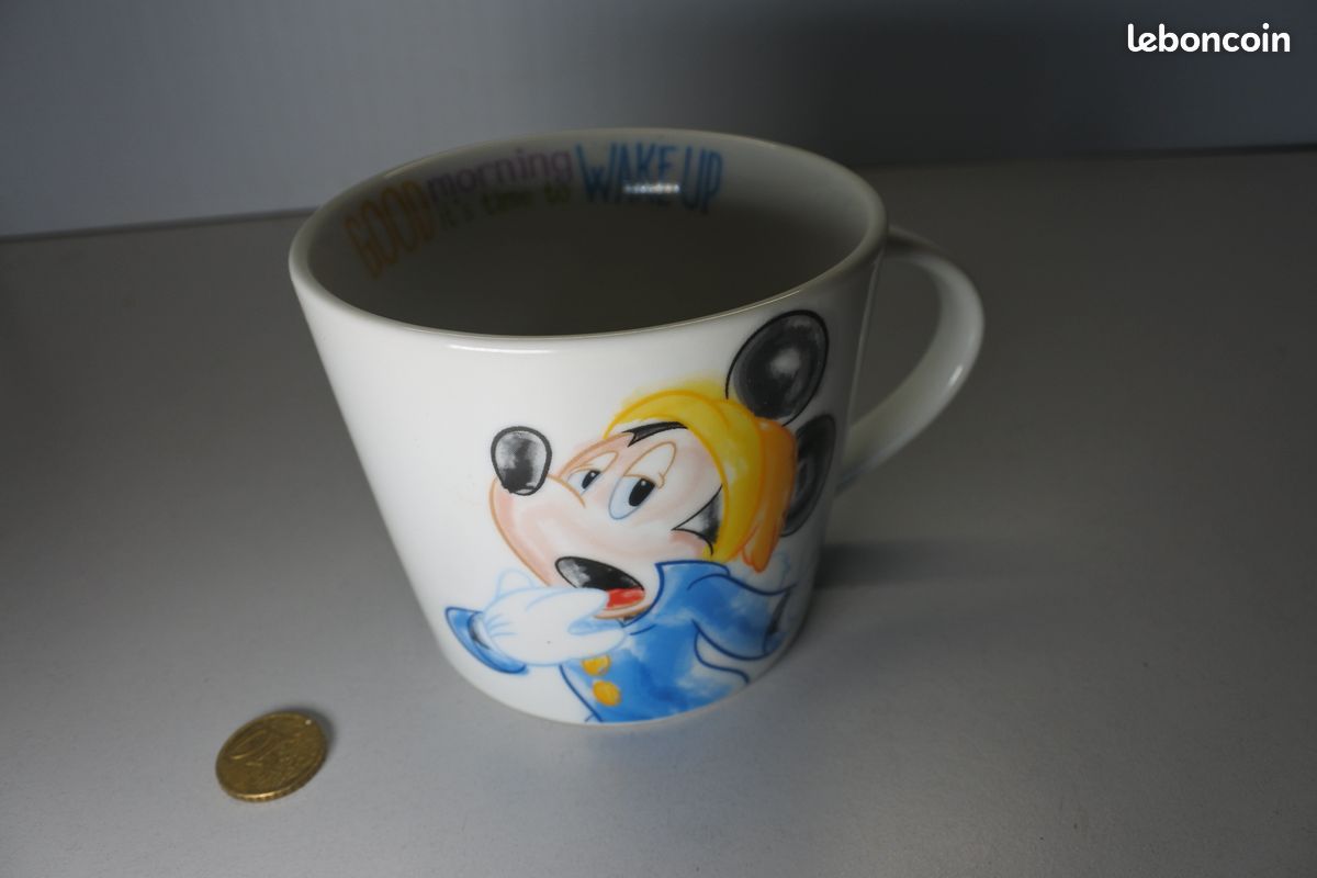 Tasse mickey good morning it s time to wake up (image 2)