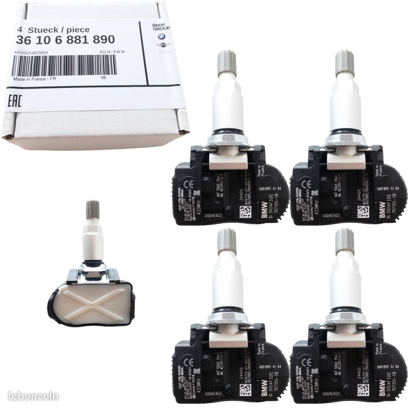 TPMS Capteur De Pression Des Pneus 6855539 BMW F20 F21 F22 F23 F30 F15 F16 F39