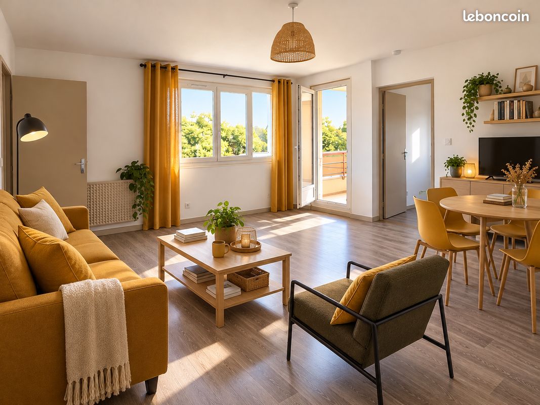 Appartement 2 pièces 54 m² · à Roanne · 54 m² · 461 €/mois