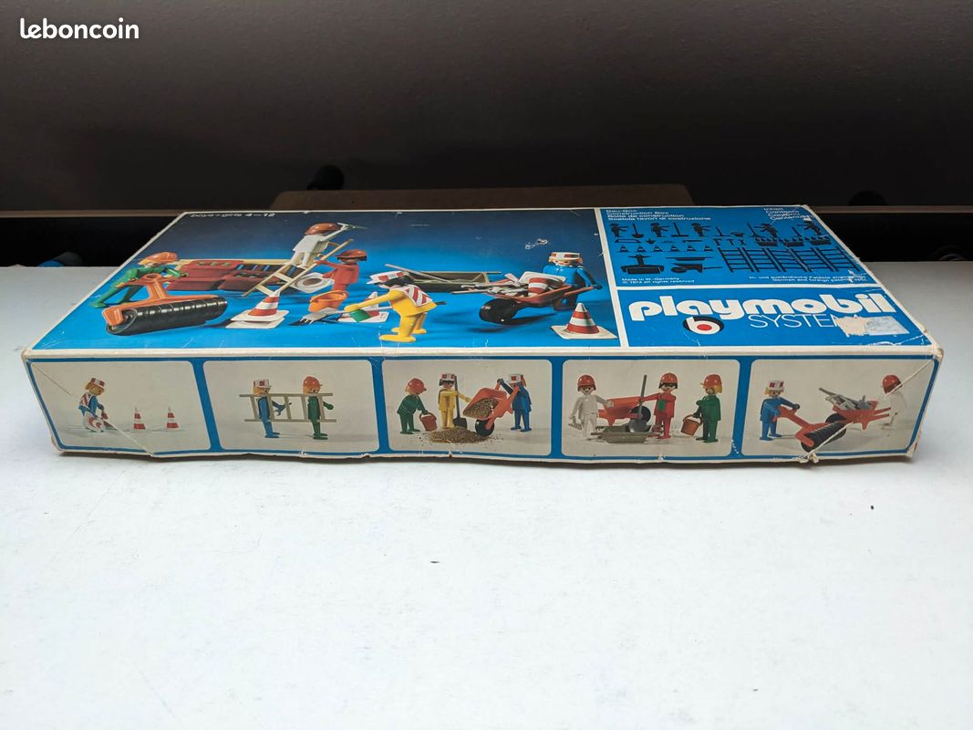 PLAYMOBIL 3151 SET ouvriers de chantier rare EUR 67,50 - FR