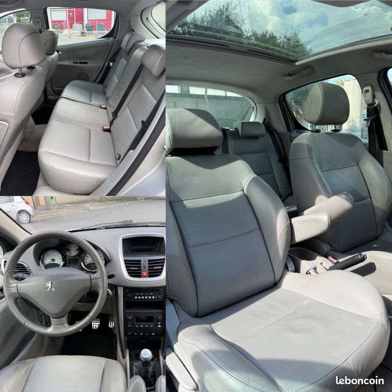 207 1.6 HDi 110ch Féline - TOUT OPTION : toit pano, cuir …🌟 (image 2)