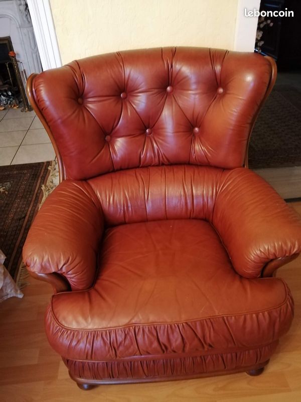 Fauteuils cuir (image 2)