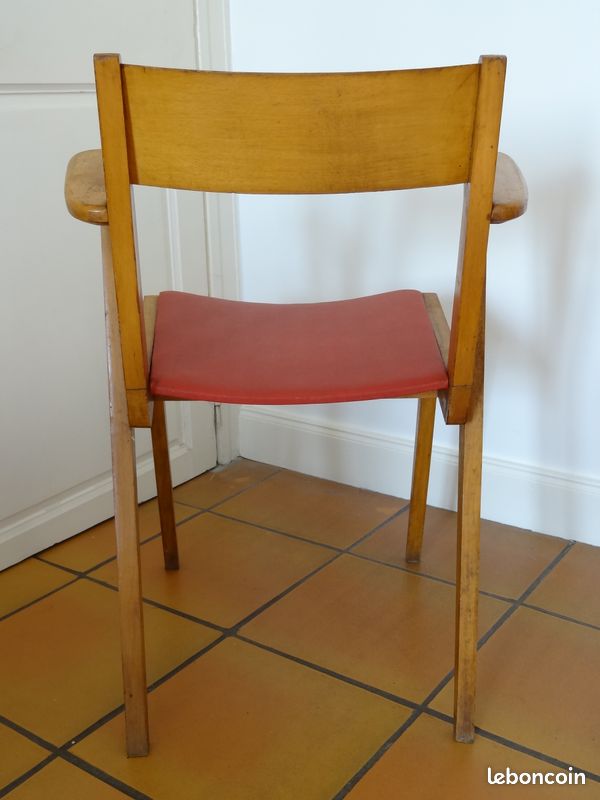 Fauteuil compas vintage (image 5)