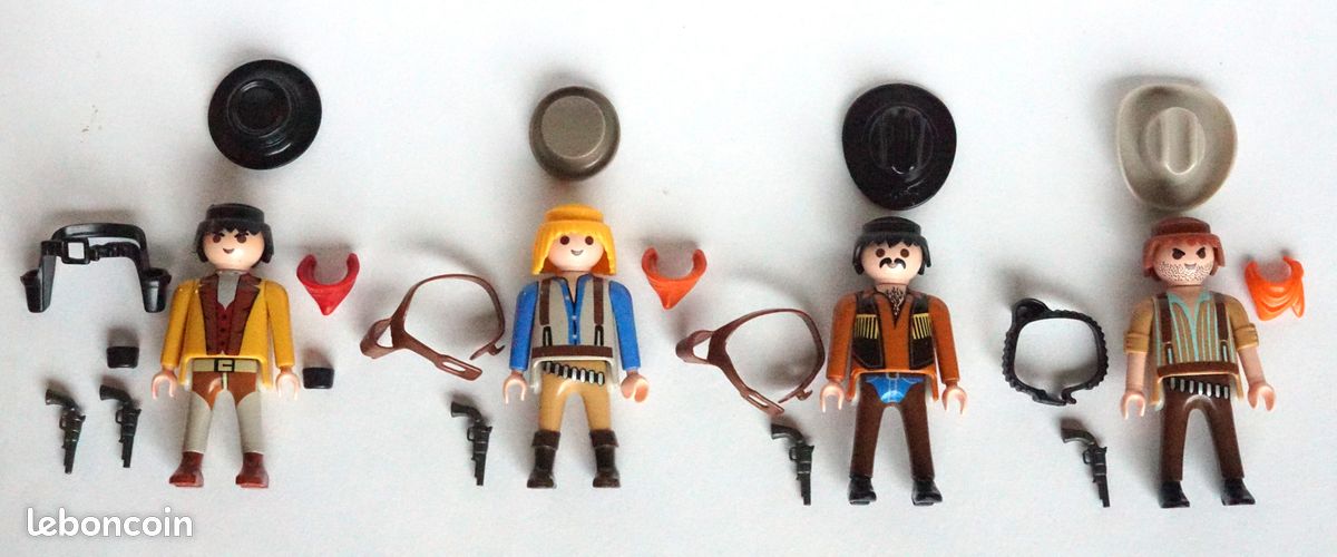 Playmobil 5248 - Chariot De Diligence Avec Cow-boys, Bandits Et Cheval Indien - NEUF