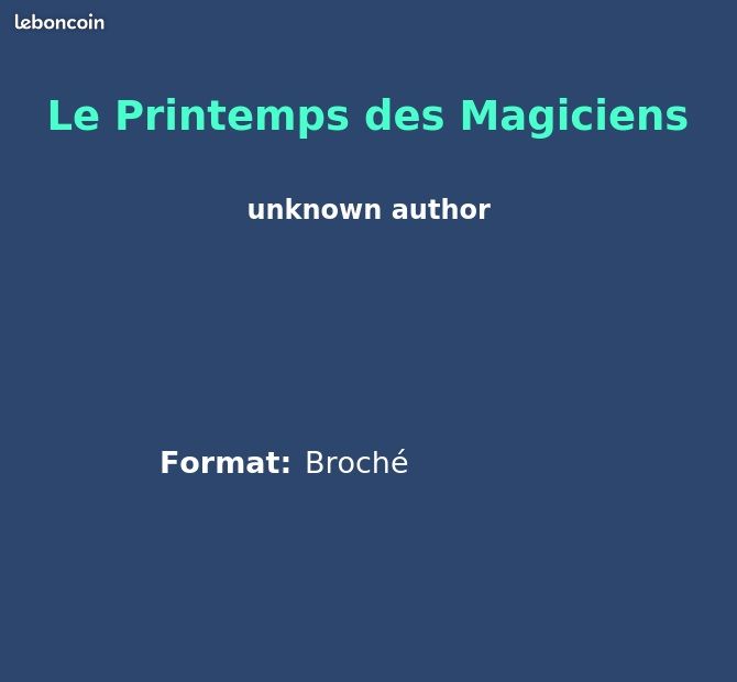 Le Printemps des Magiciens (image 2)