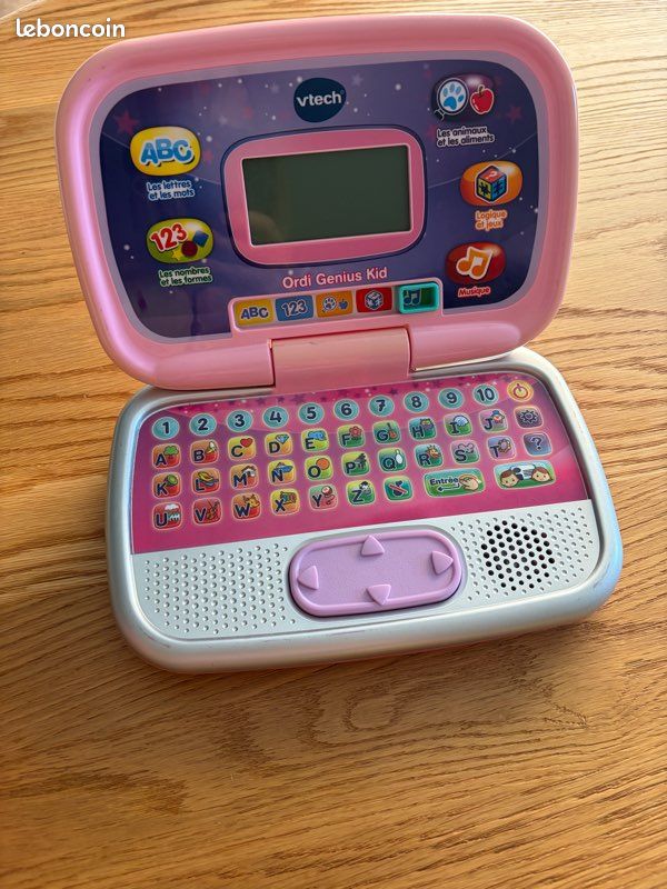 Ordinateur Genius kid rose (image 1)