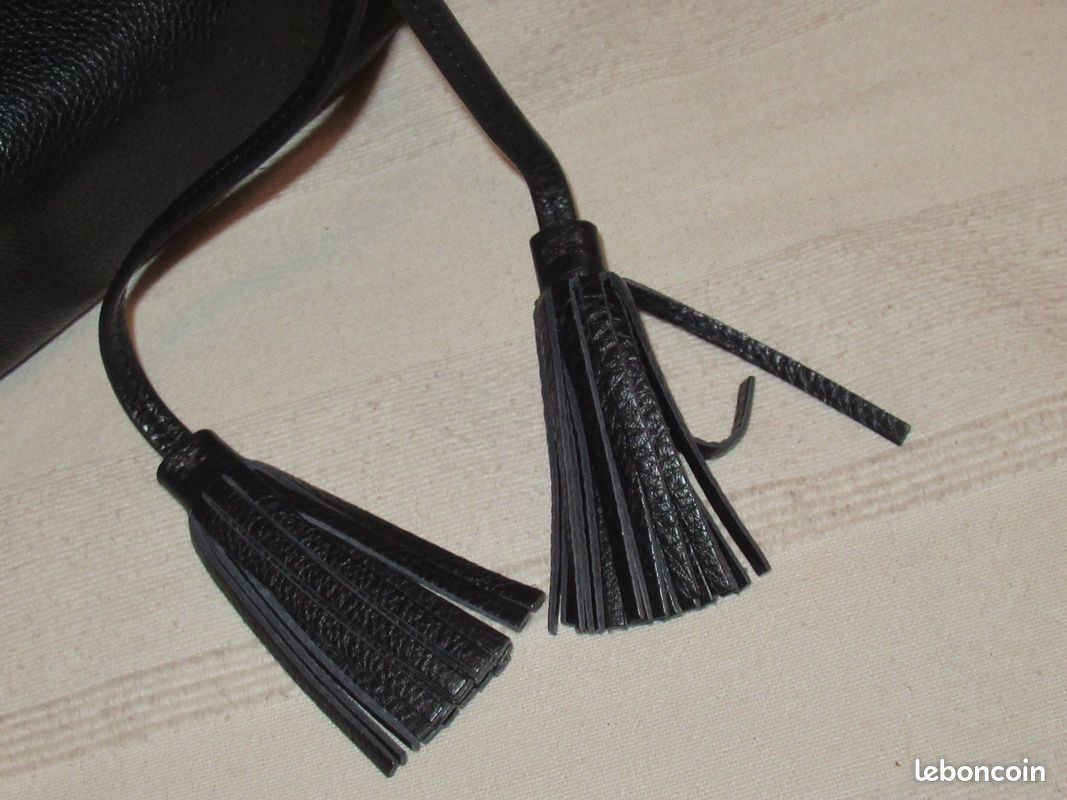 Sac seau Gerard Darel tout cuir avec dust bag (image 6)