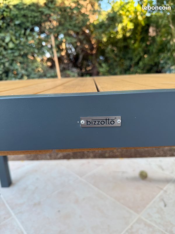 Table de jardin extensible Bizzotto (image 7)