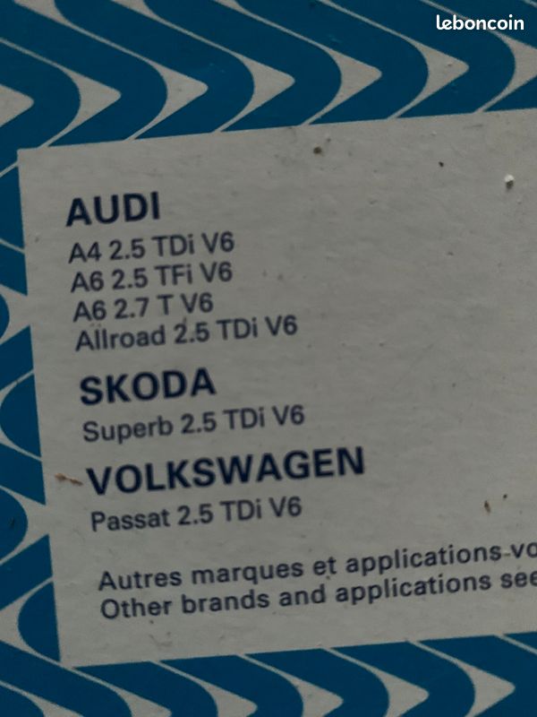 Filtre a air purflux audi a6 2.5 tdi neuf a1054 (image 2)
