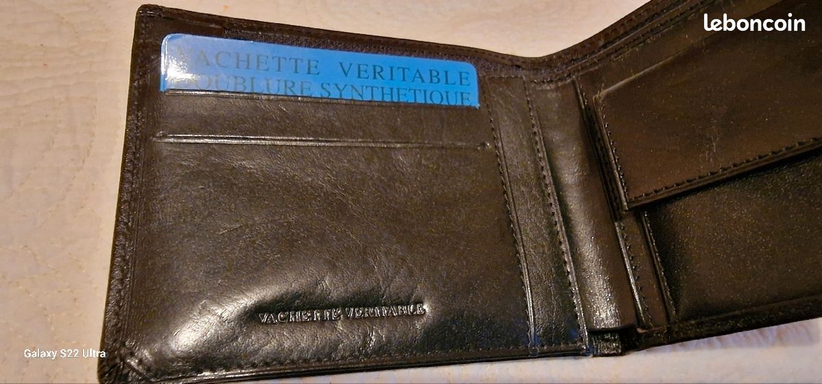 Portefeuille en vachette (image 7)