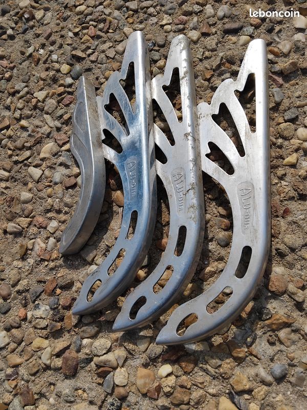 Carter Protège Chaine Alu Vélo Ancien PEUGEOT Old Bike Chain Guard 1950
