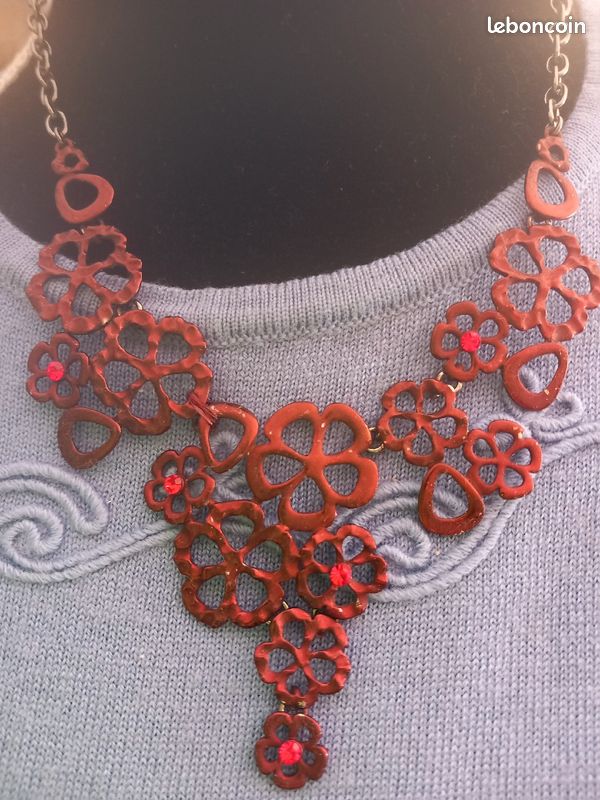 Collier femme tres original .et rare (image 6)