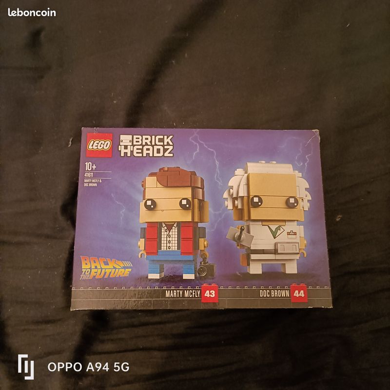 LEGO Brickheadz 41611 Retour vers le Futur Jeux Jouets