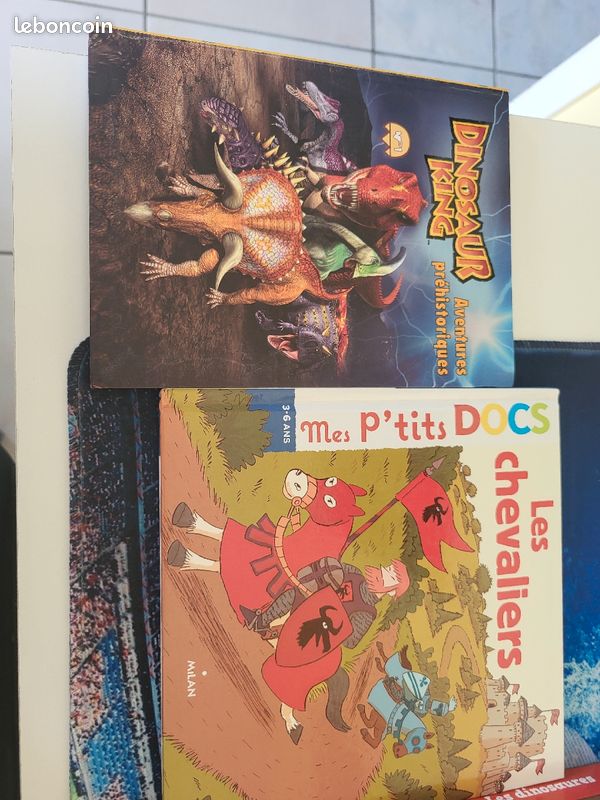 Livre dinosaure, chevaliers (image 2)