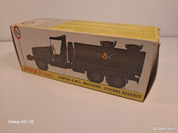 Dinky toys - GMC dépannage sable - neuf en boite , Vente aux enchères : Jouets - Trains