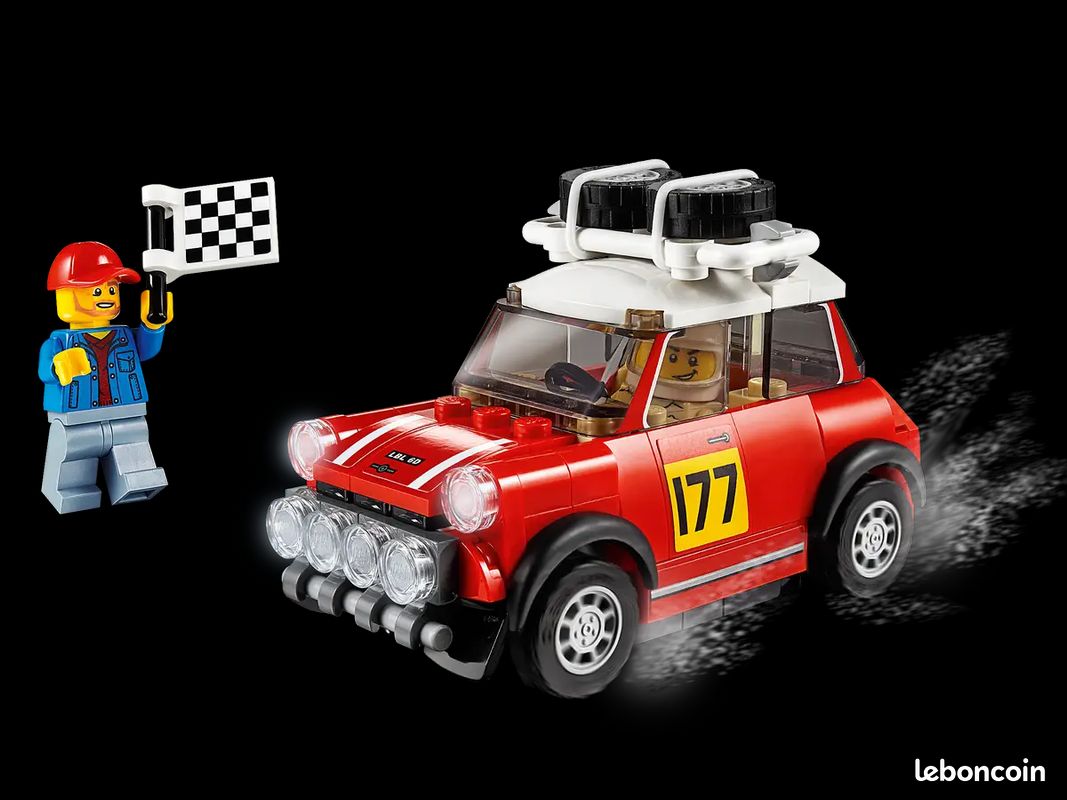 Lego 75894 speed champions mini cooper s rally 1967 et mini john