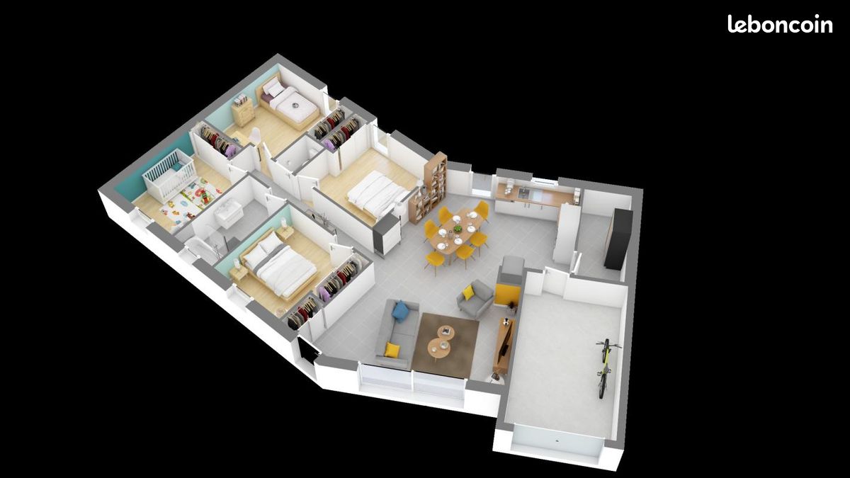 Maison 5 pièces 98 m² (image 3)