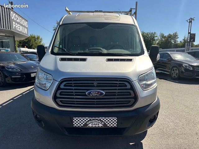 FORD TRANSIT FOURGON TRANSIT FOURGON L3 H2 2.0 130 TREND BUSINESS CLIM porte verre GALERIE TEL REGULATEUR ATELIER ETC...(13 250HT) (image 9)