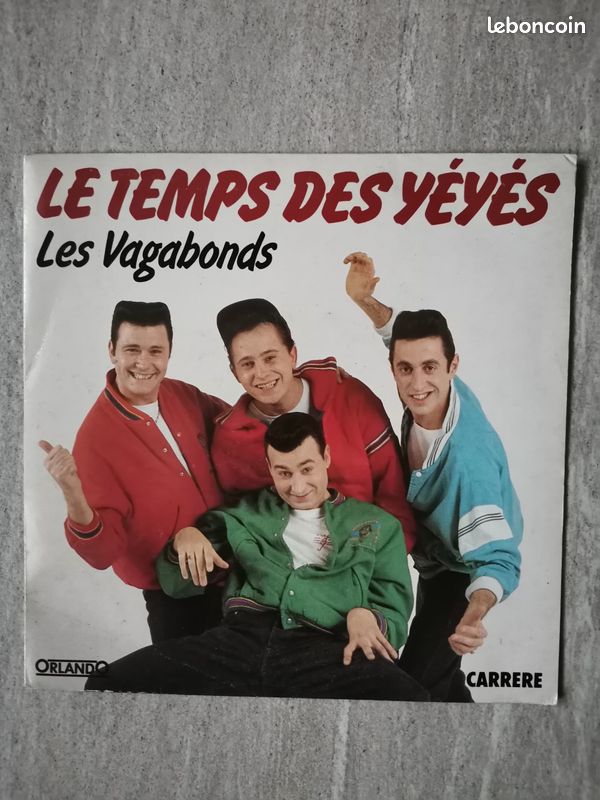 45T LES VAGABONDS / Le temps des yéyés (image 1)