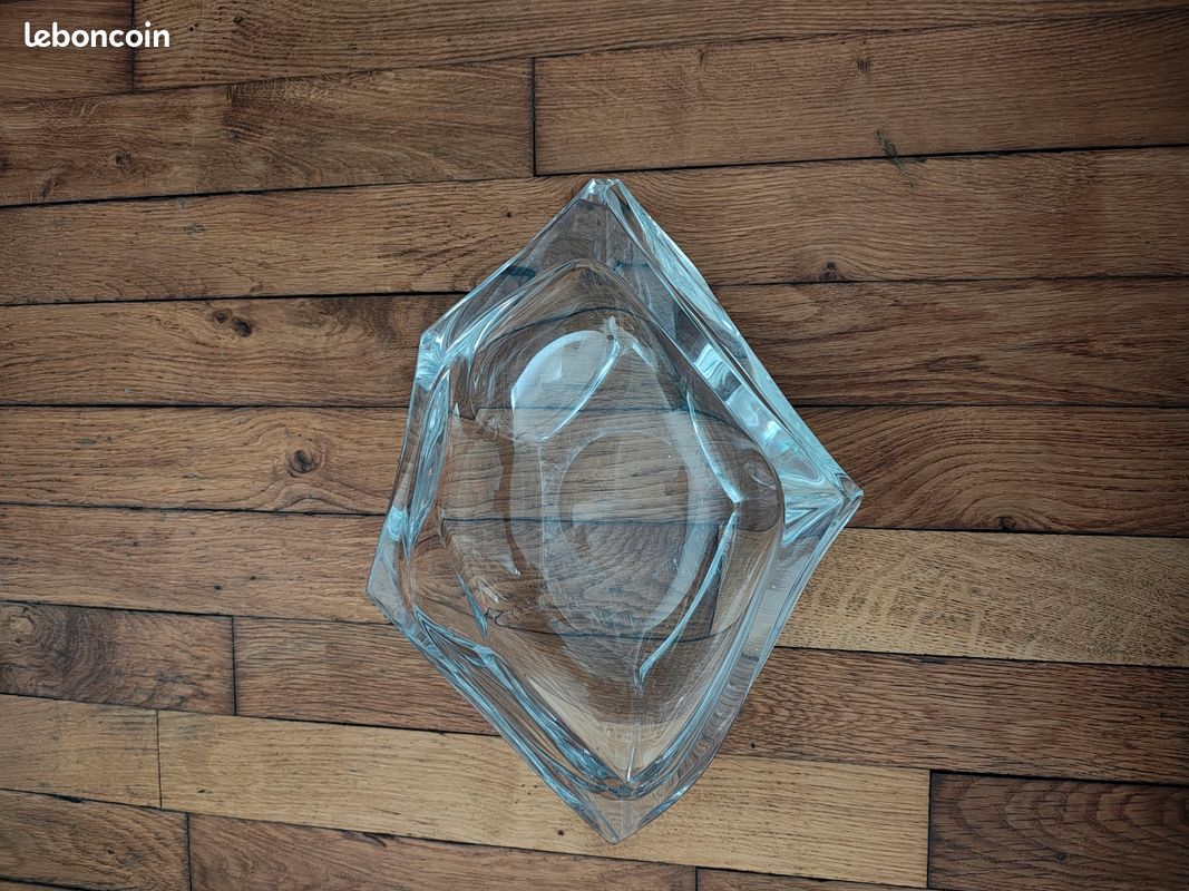 Grande coupe Daum cristal transparent (image 2)