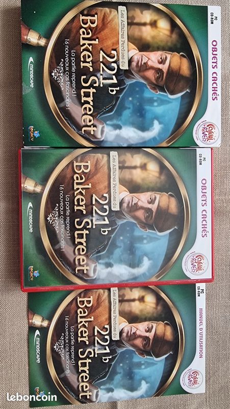 JEU PC CD-ROM Sherlock Holmes : Les Affaires Perdues du 221 Baker Street - (image 3)