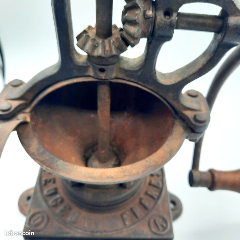 Moulin à café ancien de comptoir PEUGEOT FRERES/ Modèle A 0 (image 9)