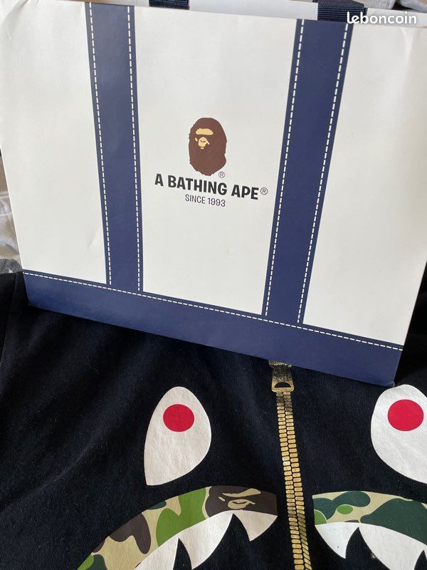 T-shirt Camo Shark Bape (image 3)