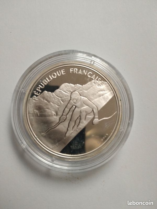 ALBERTVILLE JEUX OLYMPIQUES 1992 Or Pièce de Monnaie EUR 2.399,98 - FR