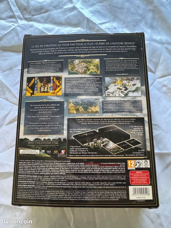 Civilization V. Edition collector (image 2)