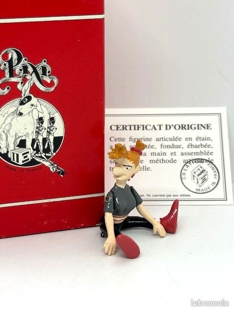 Pixi Milou Figurine Articulée Ref 2501 B + C ETAT NEUF - Rue du Labrador