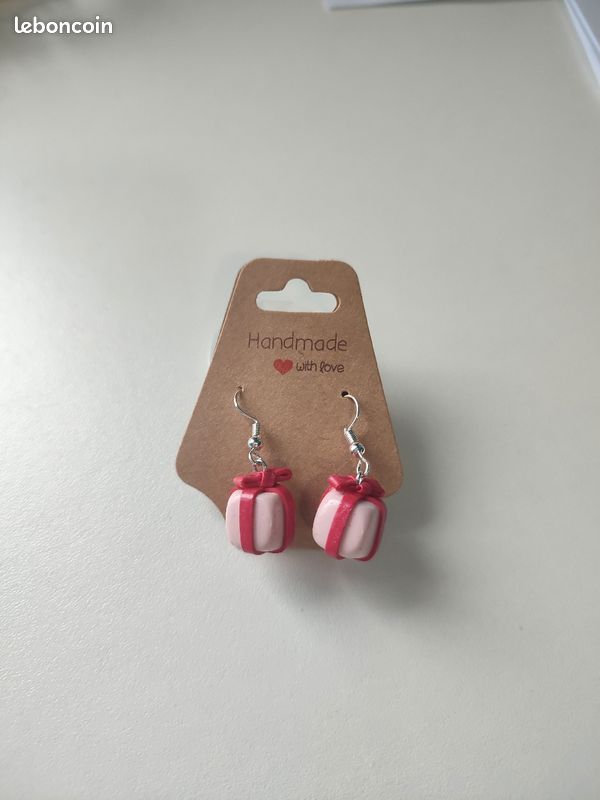 Boucles d'oreilles artisanales cadeaux (image 1)