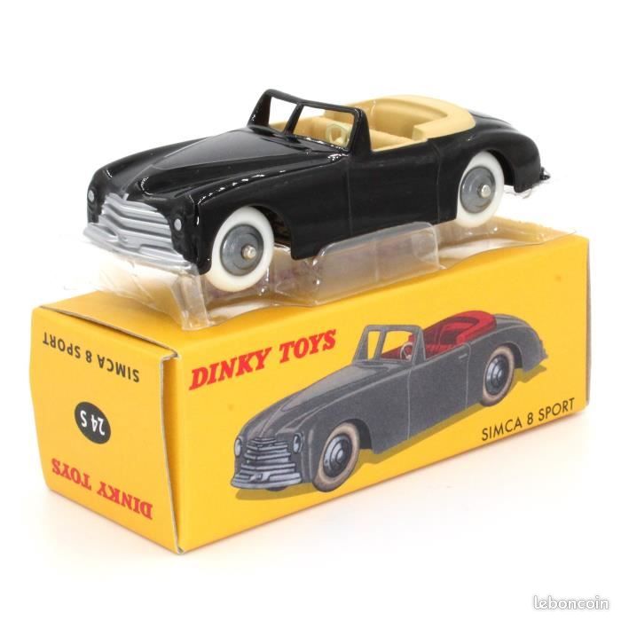 DINKY TOYS ATLAS SIMCA 8 SPORT NOIRE 1/43 REF 24S IN BOX