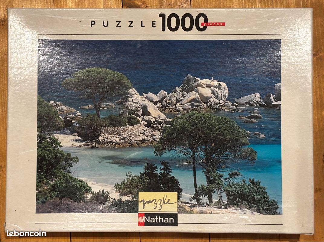 Puzzle Nathan - Plage de Palombaggia, Corse du Sud (image 1)