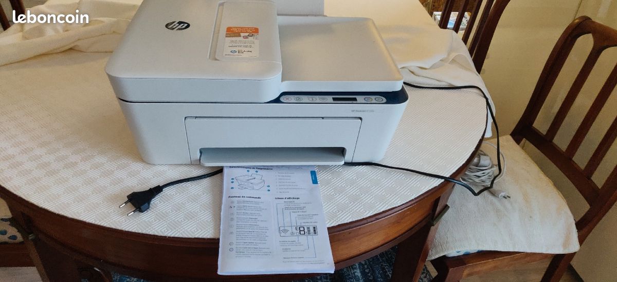 Imprimante blanche HP encre servie une fois 45 euros (image 1)