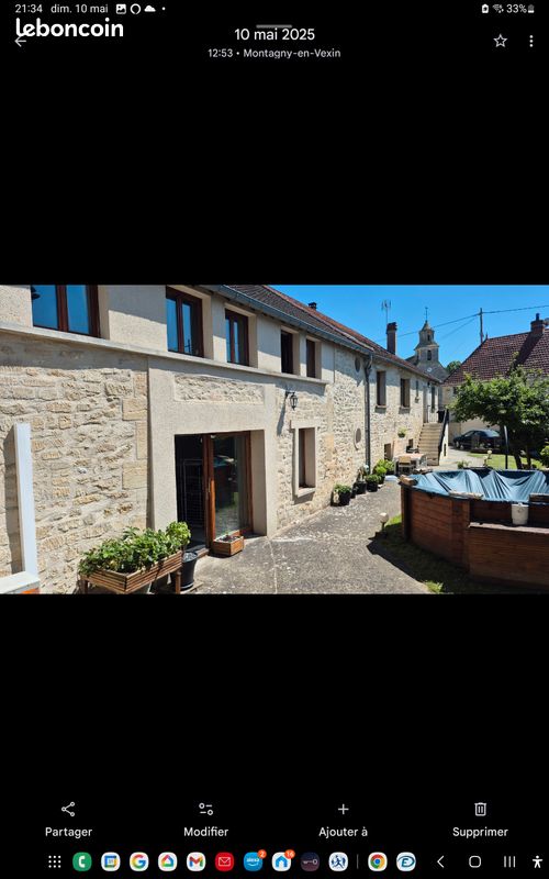 Maison 8 pièces 202 m² · à Montagny-en-Vexin · 202 m² · 350 000 €