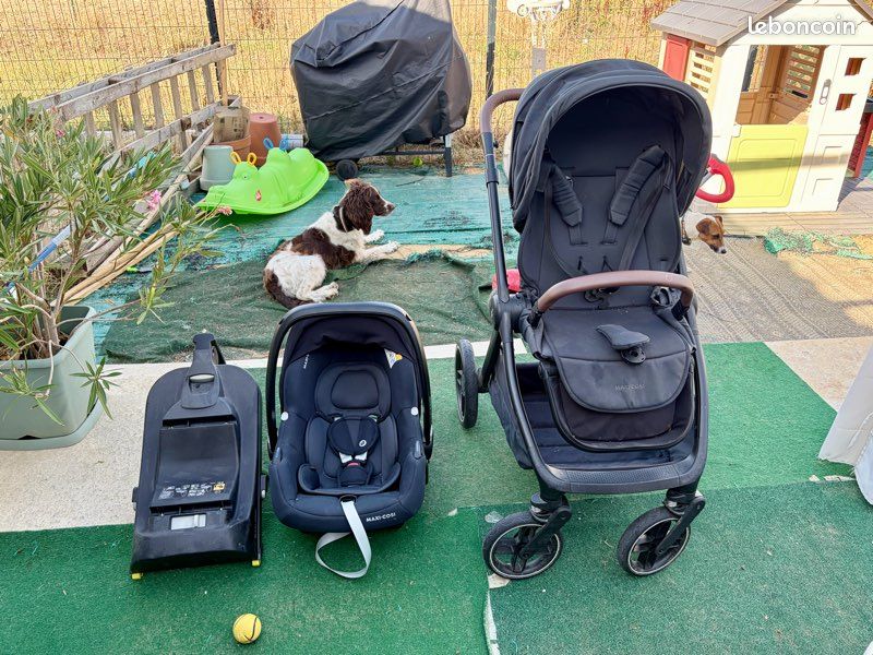 Poussette Maxi Cosi Oxford + cosy + base isofix (image 2)