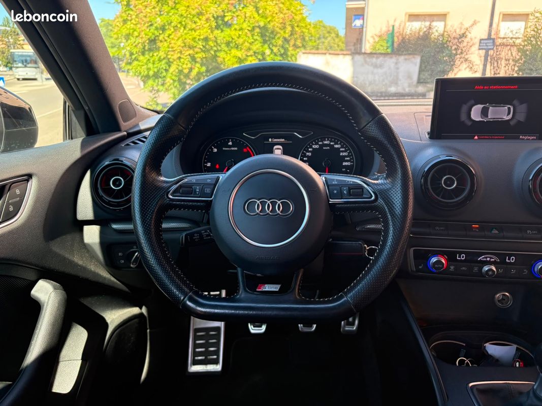 Audi a3 sportback 2.0 tdi 150 s-line quattro - ciel de toit etoile - garantie 6 mois (image 16)